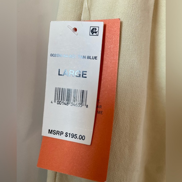 La Detresse Sweatshirt and Joggers in Tan Blue SZ L NEW - Picture 16 of 16